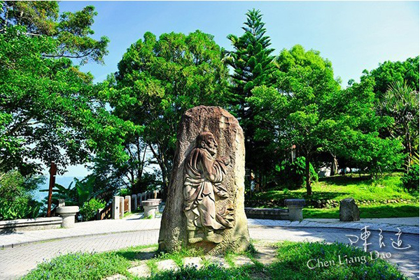 外景，日月潭玄光寺