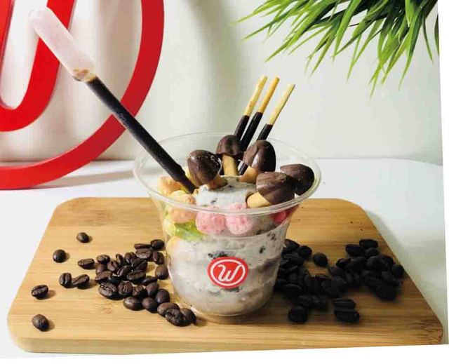 Wheelys caf'e義式咖啡冰淇淋售價100元/杯