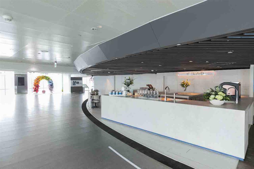 臺(tái)北最高的咖啡廳kafeD 101店